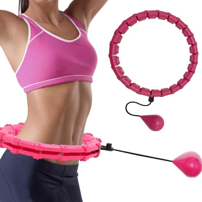 Adjustable Sport Hoops Abdominal Thin Waist Exercise Detachable Massage Hoops