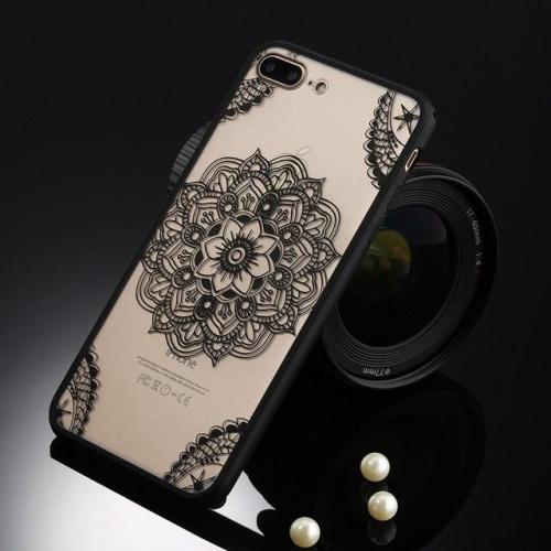 Black Flower Iphone Case