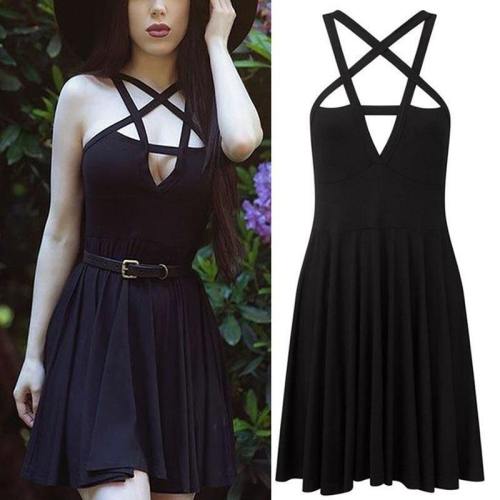 Pentagram Harness Dress