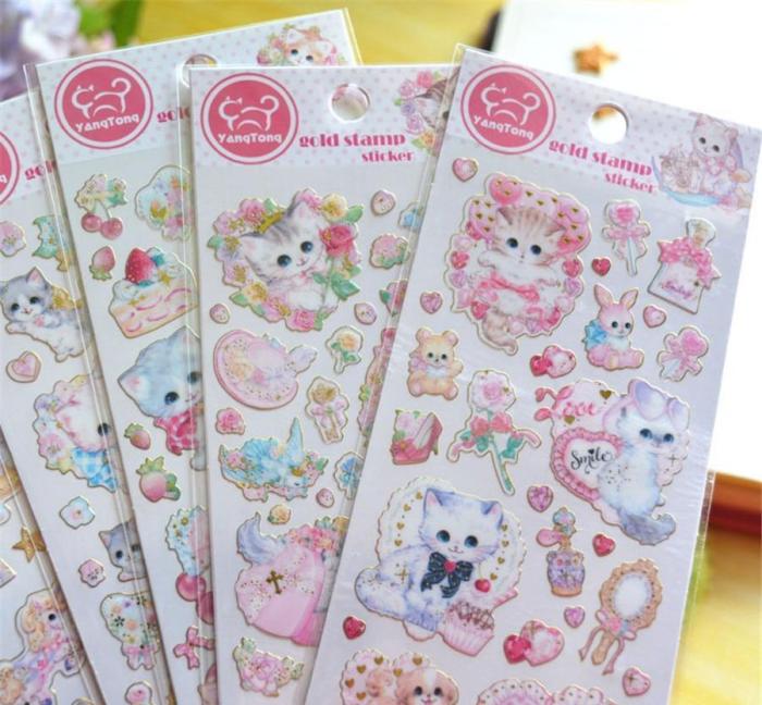 Sweet Kitty Sticker Pack