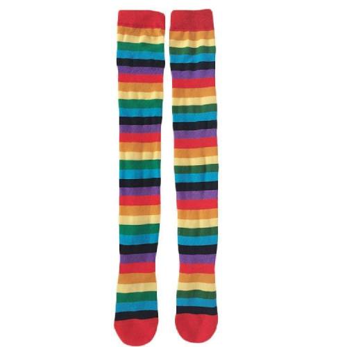 Rainbow Knee Socks