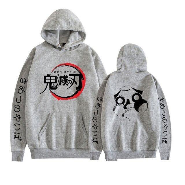 Japanese Hoodie Anime Demon Slayer Tops Pullover Sweatshirt Women Men Tanjiro Kamado Costume Hoodies Harajuku Sudadera Hombre