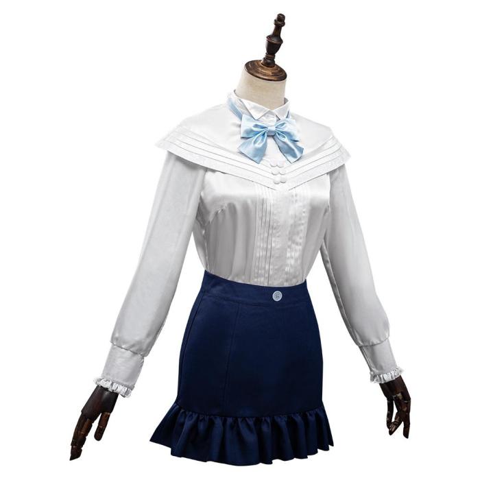Game Light And Night Women Shirt Skirt Outfits Halloween Carnival Suit Cosplay Costume