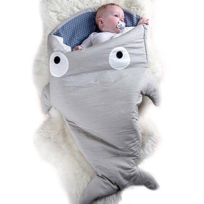 Shark Cotton Baby Sleeping Bag