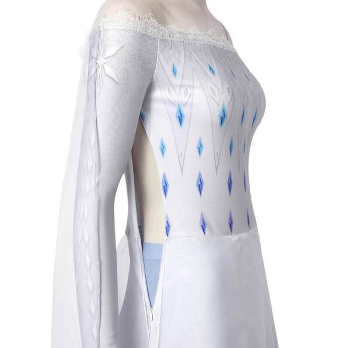 Frozen 2 Queen Of Arendelle Elsa Cosplay Party Dress Costumes