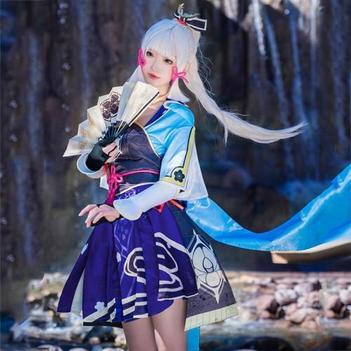 Genshin Impact Ayaka Cosplay Costume