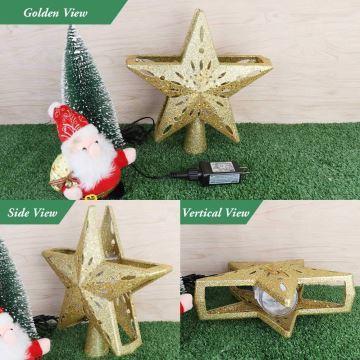 Projection Star Christmas Tree Topper