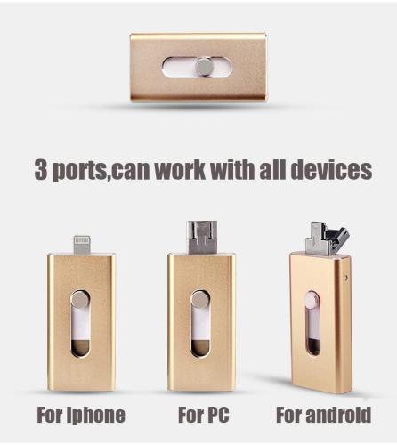 Mobile Usb Flash Drive For Iphone And Android Devices
