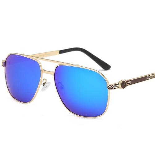Manswears Fashion Trend Metal Sunglasses-3