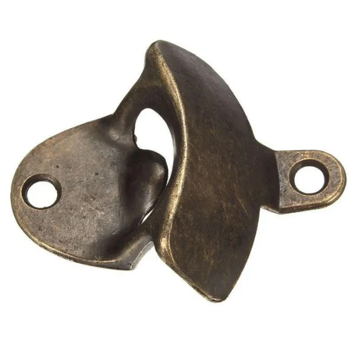 Vintage Bronze Wall Bottle Opener