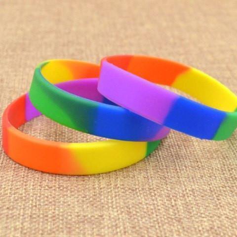 Lgbt Rainbow Wristband