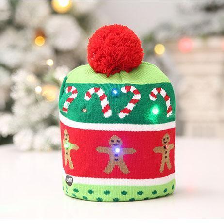 Christmas Led Beanie Hats