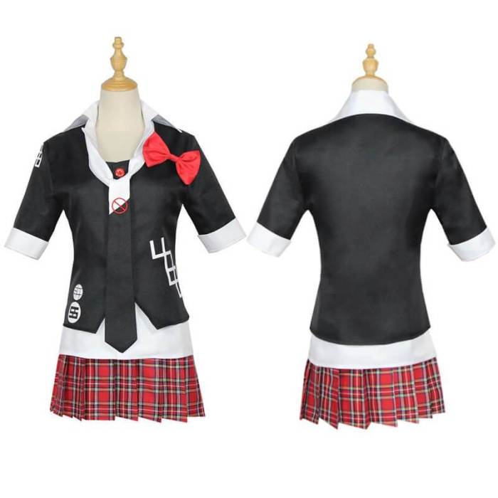 Danganronpa Enoshima Junko Uniform Cafe Work Clothes Cosplay Costume