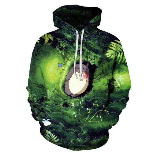 Studio Ghibli  3D  Sweatshirt Hoodie Pullover