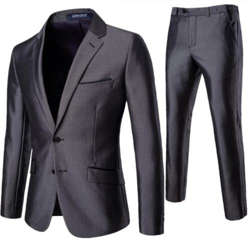 Men'S 2 Piece Elegant Tuxedo Suit (Coat+Pants)