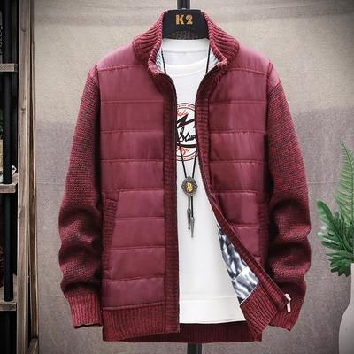 Men'S Knitted Thicken Sweater Casual Cardigan