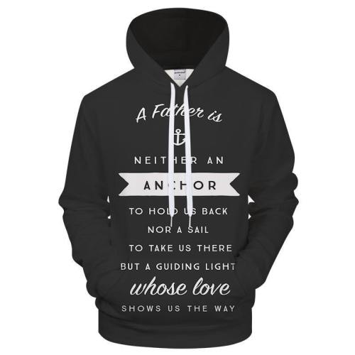 Guiding Light - Father'S Day 3D Sweatshirt Hoodie Pullover