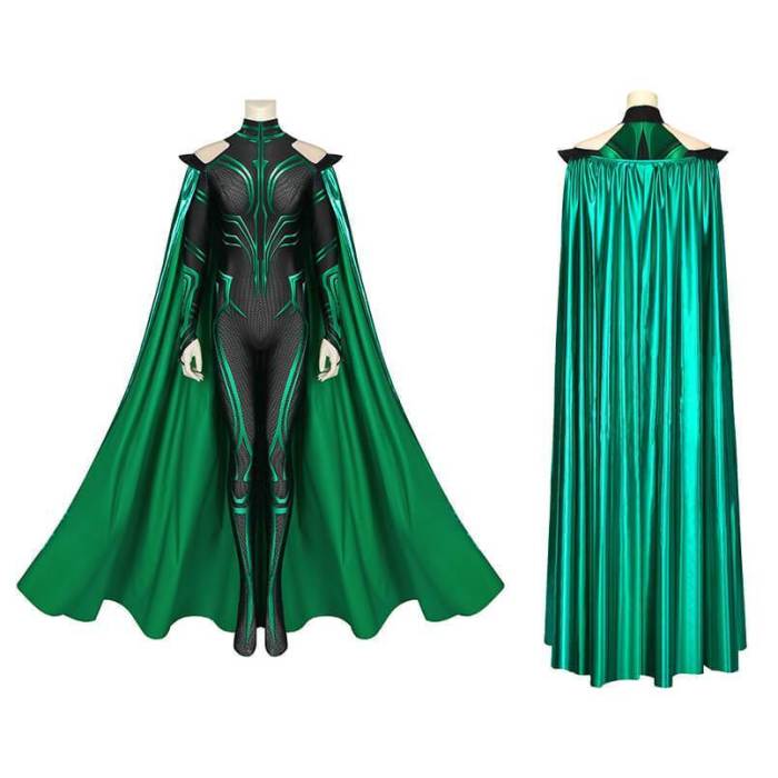 Thor 3 Hela Ragnarok Jumpsuit Halloween Bodysuit Cosplay Costume Suit