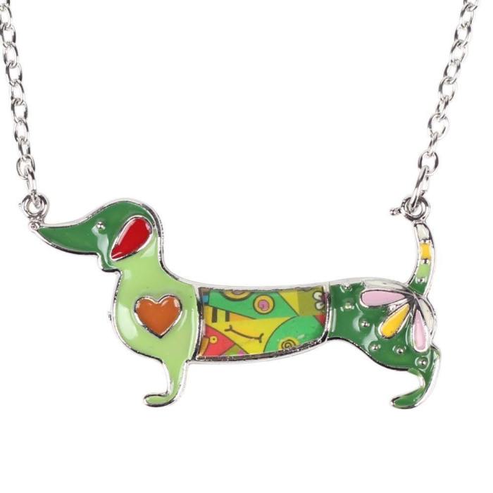 Dachshund Dog Chain Necklace
