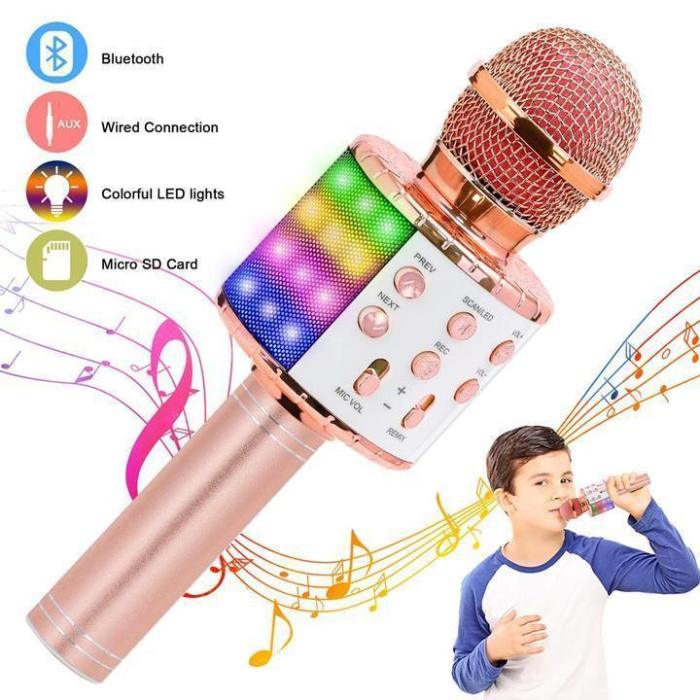 Wireless Portable Hnadheld Bluetooth Karaoke Microphone