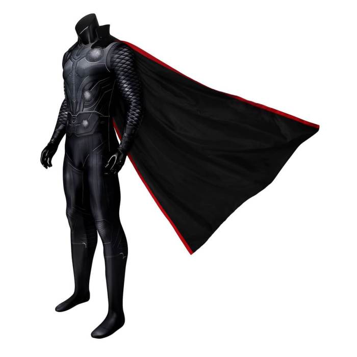 Infinity War God Of Thunder Thor Jumpsuit Bodysuit Cosplay Costume
