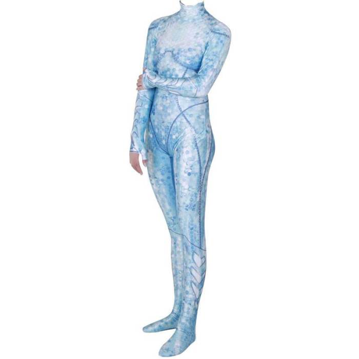 Aquaman Queen Atlanna Cosplay Costume Zentai Bodysuit Suit Jumpsuit
