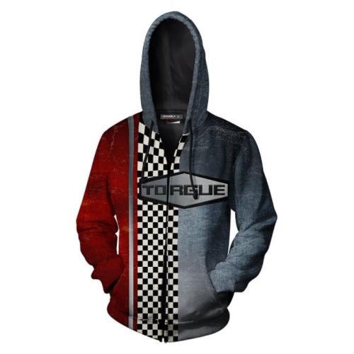 Borderlands Black Torgue Game Unisex 3D Printed Hoodie Sweatshirt Jacket With Zipper