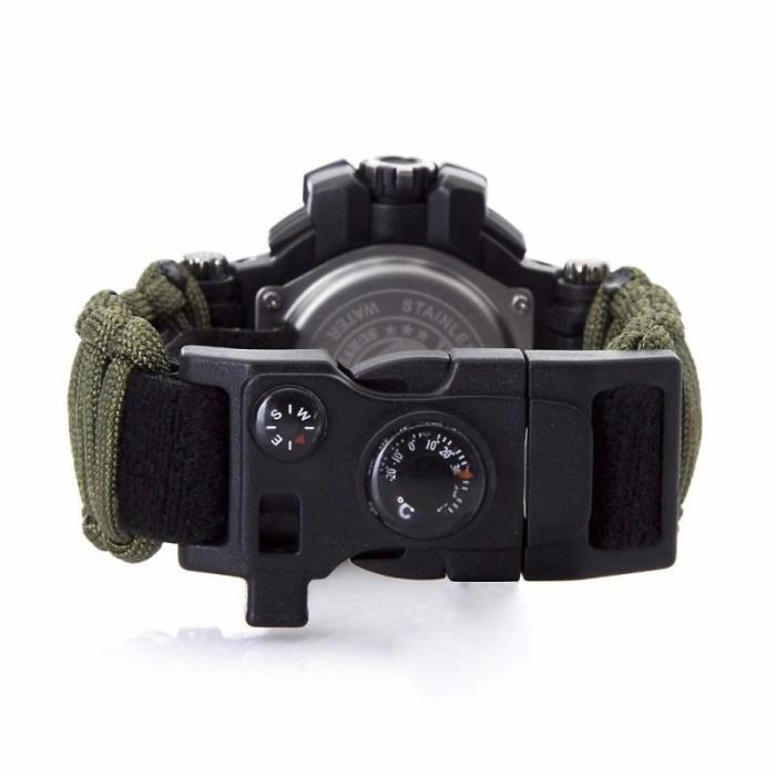 Multi-Functional Paracord Survival Watch