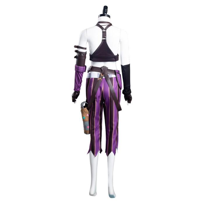 League Of Legends Lol Jinx Uniform Outfits Halloween Carnival Suit Cosplay Costume