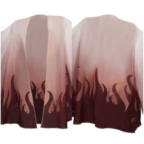 Anime Demon Slayer Rengoku Kyoujurou Cloak Halloween Carnival Suit Cosplay Costume