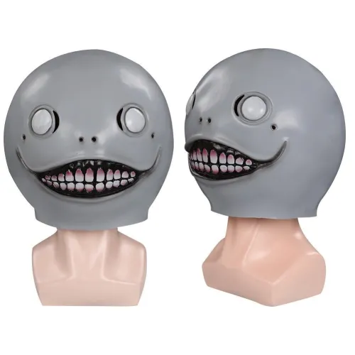 Nier Replicant Masquerade Halloween Party Costume Props Latex Masks Cosplay Helmet
