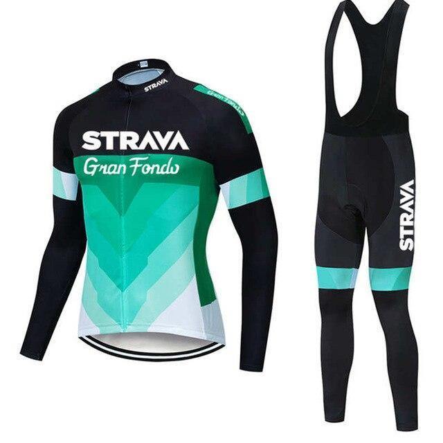 Strava Cycling Clothing Winter Fleece Jacket Men Pro Team Bike Apparel Roadbike Bicycle Race Clothes Ropa Ciclismo Outdoor Wear