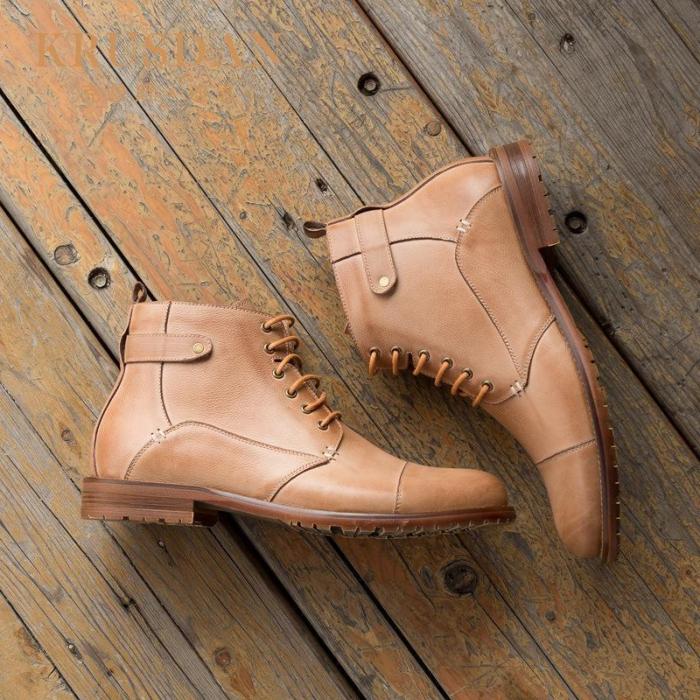 Real Men Stylish Leather Boots