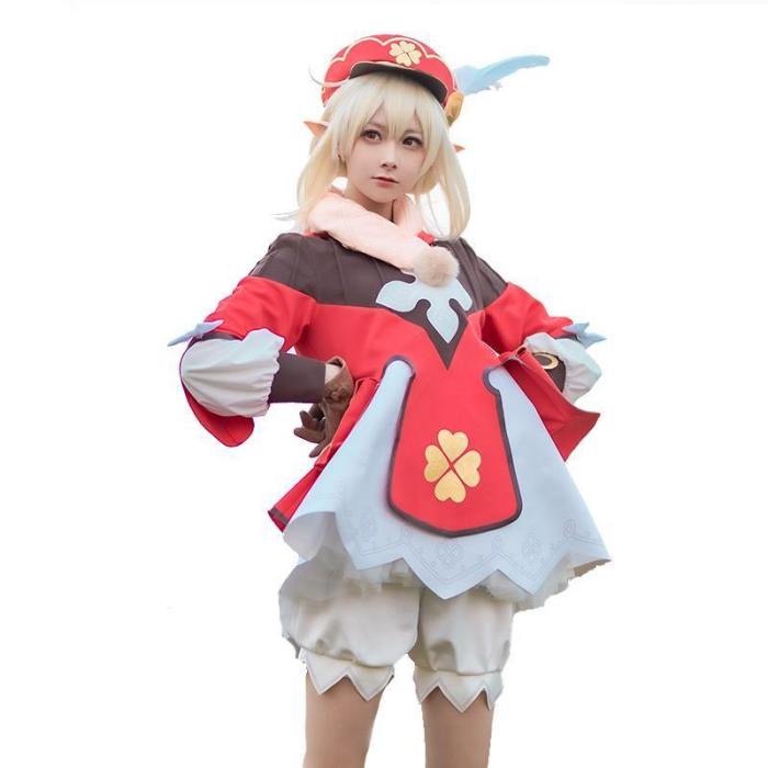 Klee From Genshin Impact Halloween Cosplay Costume