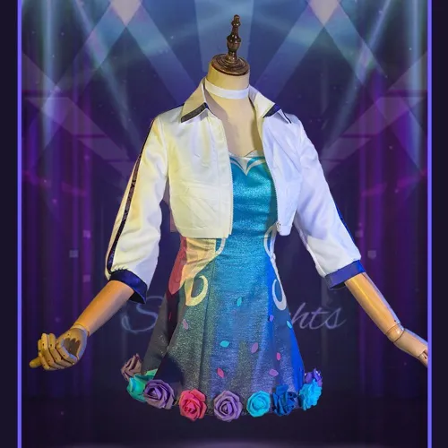 League Of Legends Lol K/Da All Out Seraphine Rising Star Cosplay Costume