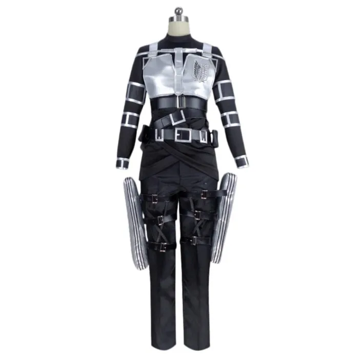 Attack On Titan Mikasa·Ackerman Halloween Carnival Suit Cosplay Costume