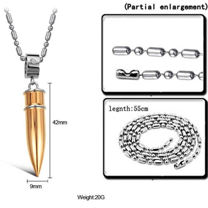 Bulletproof Steel Necklace