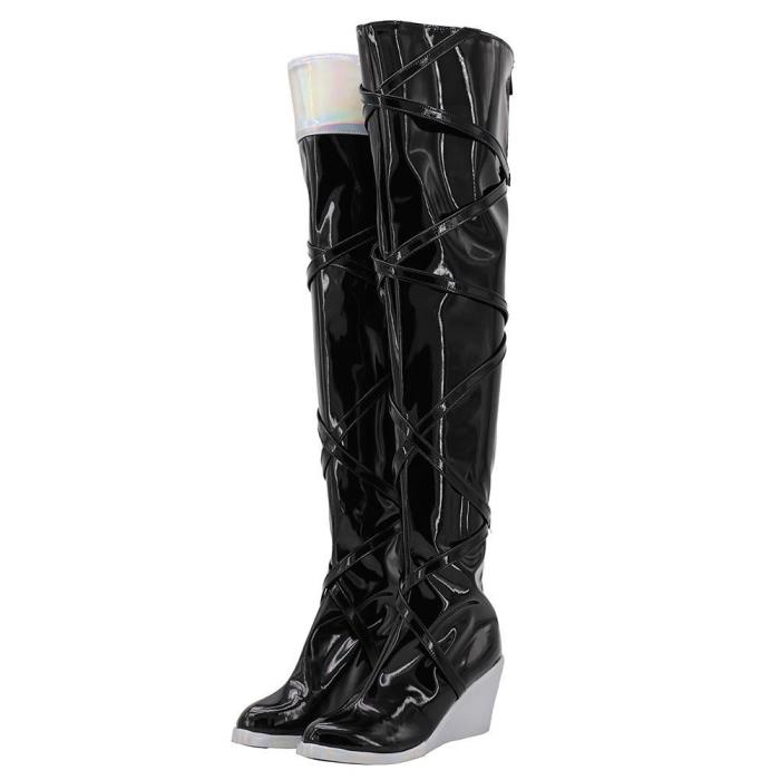 League Of Legends Lol Seraphine Boots Halloween Costumes Accessory Custom Made Cosplay Shoes