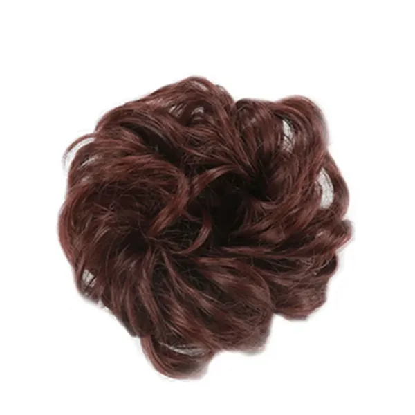 Messy Out-Of-Bed Rose Bun Scrunchie