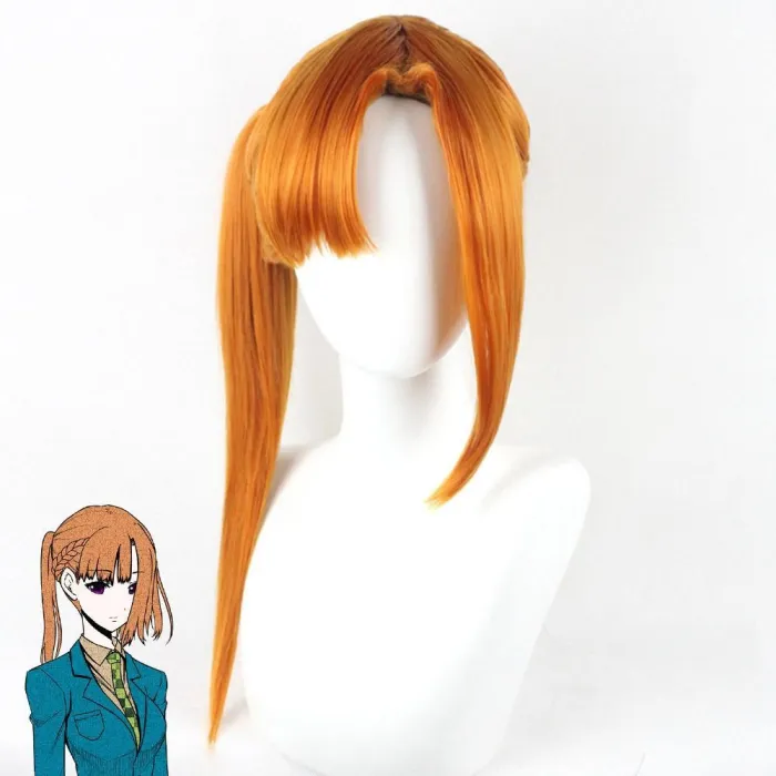 Your Turn To Die Sara Chidouin Orange Cosplay Wig