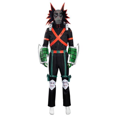 My Hero Academia S5 Bakugou Katsuki Battle Outfits Halloween Carnival Suit Cosplay Costume