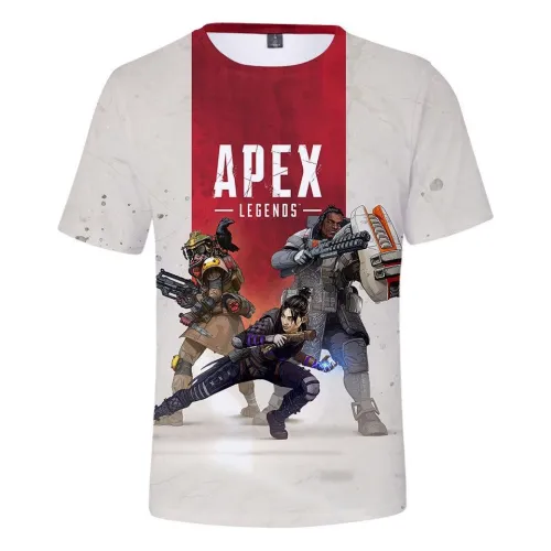 Game Apex Legends Cosplay Tee Shirt Halloween Cosplay Costume