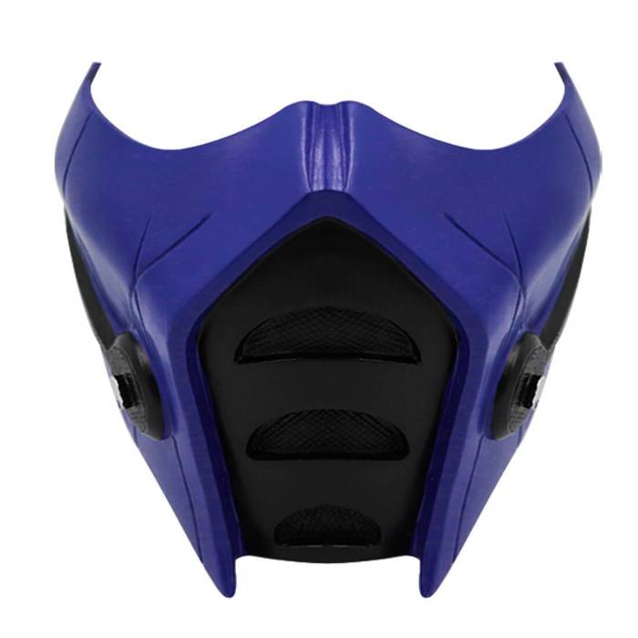 Game Mortal Kombat 11 Subzero Scorpion Blue Resin Mask Cosplay Props