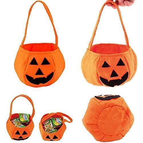 Halloween Pumpkin Shape Portable Gift Bags Candy Bag