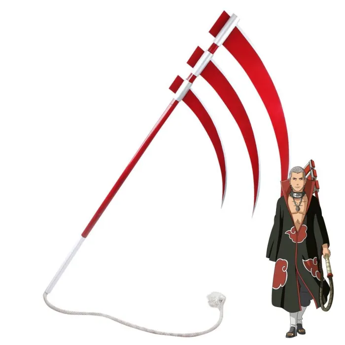Akatsuki Hidan From Naruto Halloween Sickle Cosplay Weapon Prop