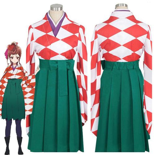 Zombie Land Saga Revenge Yugiri Kimono Outfits Halloween Carnival Suit Cosplay Costume