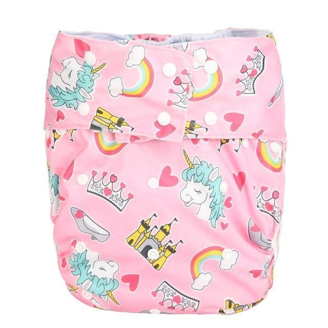 Pink Unicorn Adult Diaper