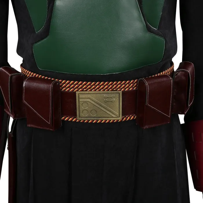 Mandalorian Boba Fett Outfits Halloween Carnival Suit Cosplay Costume