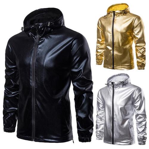 Europe And The Us Fashion Slim Sports Hooded Men'S Jacket