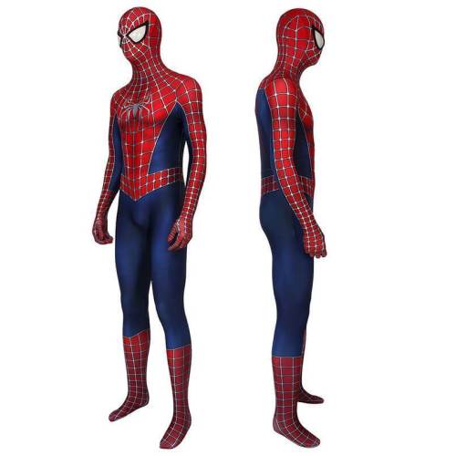 Spider-Man Classic Spider 2 Tobey Maguire Jumpsuit Cosplay Costume